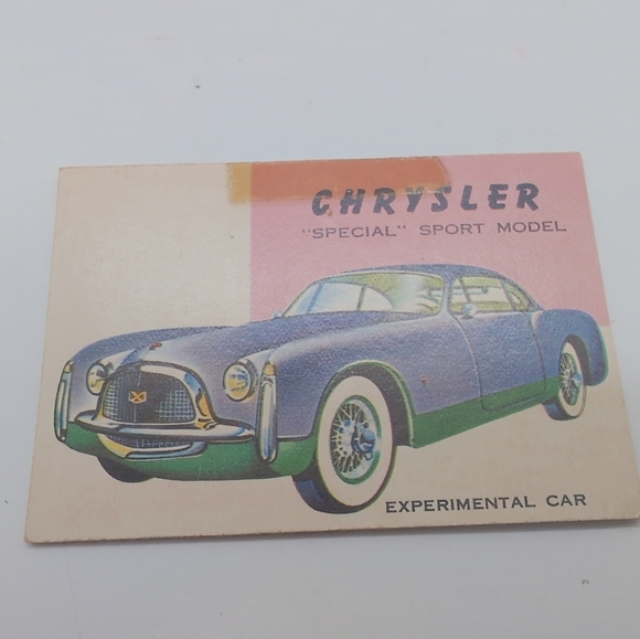 1954 Topps Car Card Set 5 Prototypes Hudson, GM, Lincoln Buick Chrysler - Picture 7 of 8